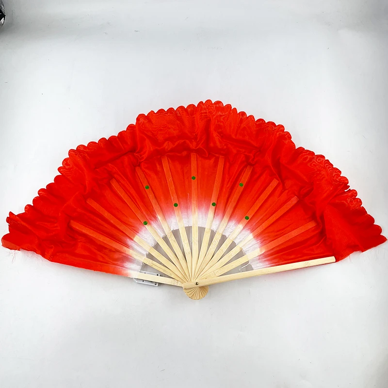 13inches Belly Dance Accessories LED Light Folding Hand Fan For Performence Stage Props Luminous Glowing Foldable Fan Supplies