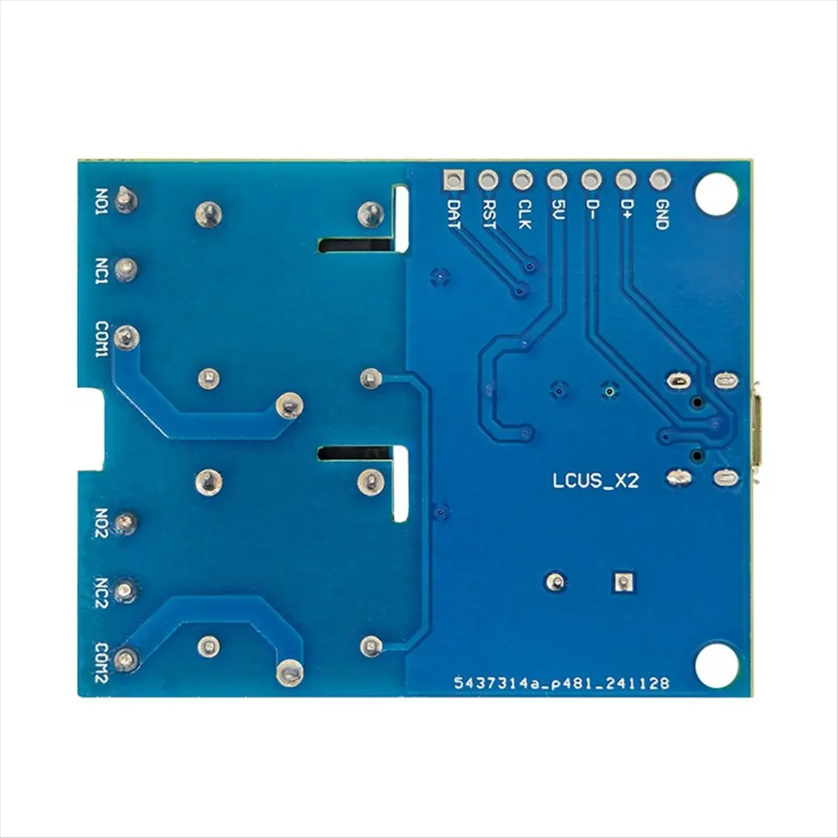 SWXF LCUS-2 Type Two-Way USB Relay Module Intelligent Control USB Switch USB Control Relay for Electronics