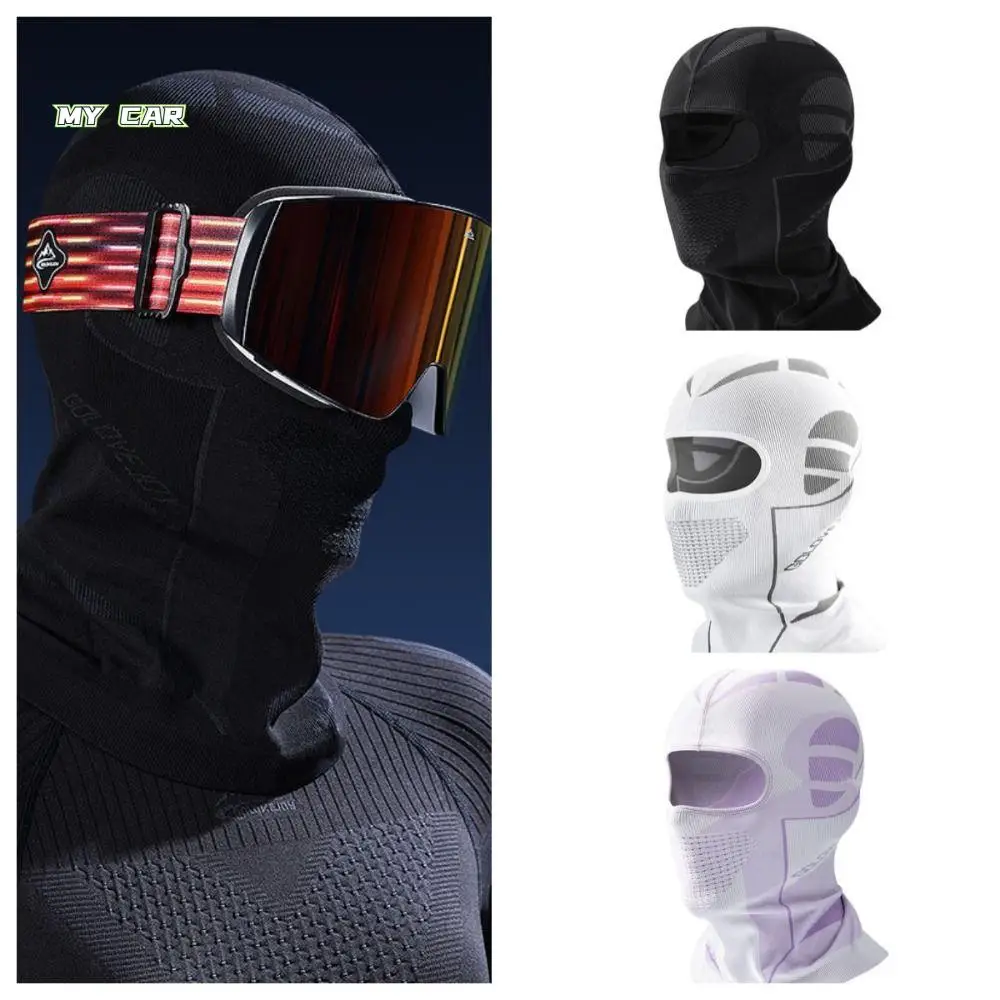 

Multicolor Cold-Proof Helmet Liner Cap Fashion Head Neck Cover Warm Pullover Hat Soft Breathable Ski Mask Hiking