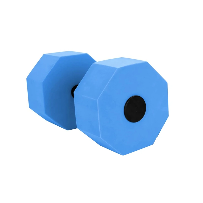 Water Dumbbell Set for Pool Weights, Foam Swimming Water Cuffs for Water Exercises, Water Fitness Equipment(Blue)-A49I