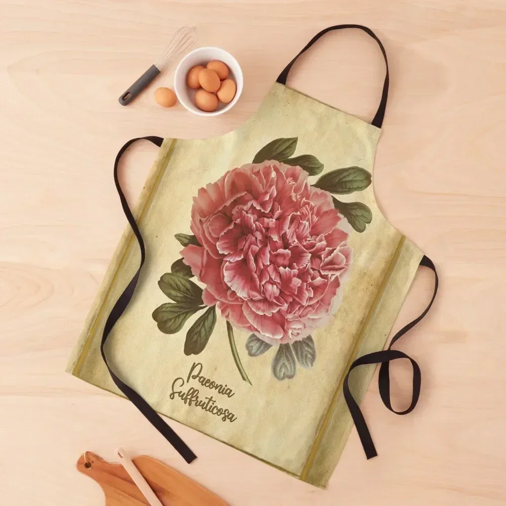 

Peony, vintage Apron Smock for hairdressing For Men Hairdressing Hairdresser Accessories kitchen girl Apron