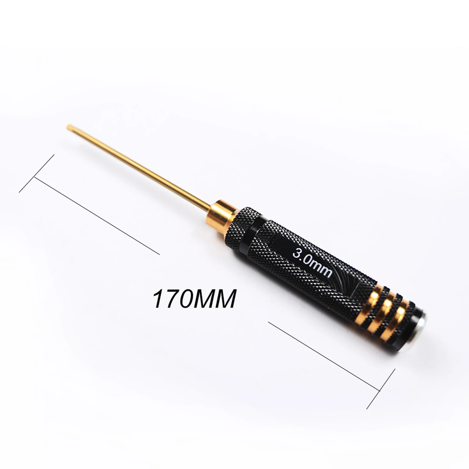 RS RC 4pcs/set Titanium Plating 1.5/2/2.5/3mm Hexagon Screwdriver Screw Driver Tool Kit For Rc Model Car Boat Airplane