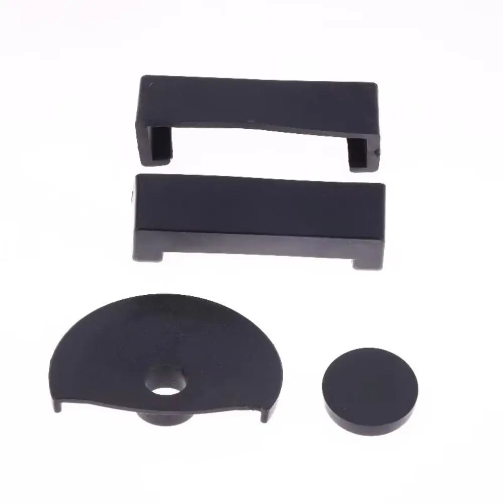 4Pcs/Set Rubber Bench Vise Rubber Pad 50mm 60mm 70mm 80mm Black Bench Clamp Anti-Slip Mat Non-Slip Rubber Anti-Slip