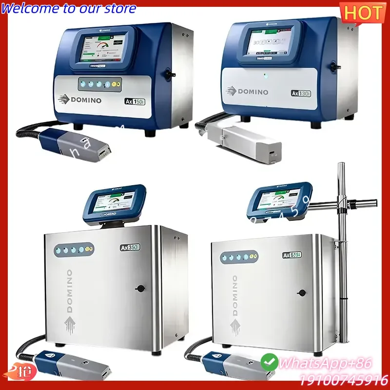 2026Hot Domino AX150i and AX350i Small Character Inkjet Printers for Sale at a Discounted Price. Batch Number/code Cij