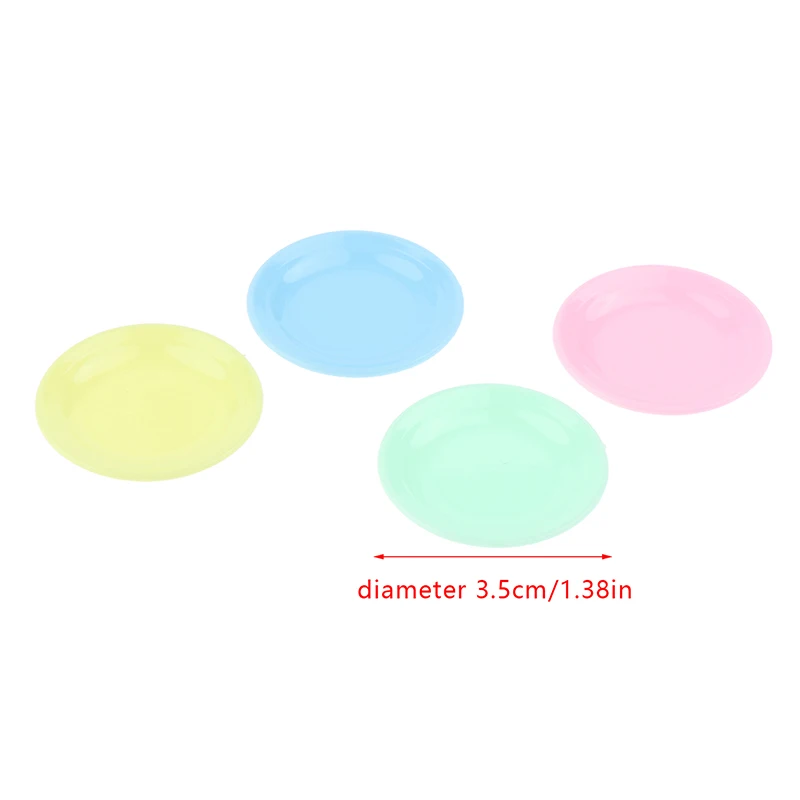 5 قطعة أطباق الطعام الصغيرة لبيت الدمى محاكاة طبق الطعام دمى منزل اكسسوارات المطبخ التظاهر اللعب اللعب #6