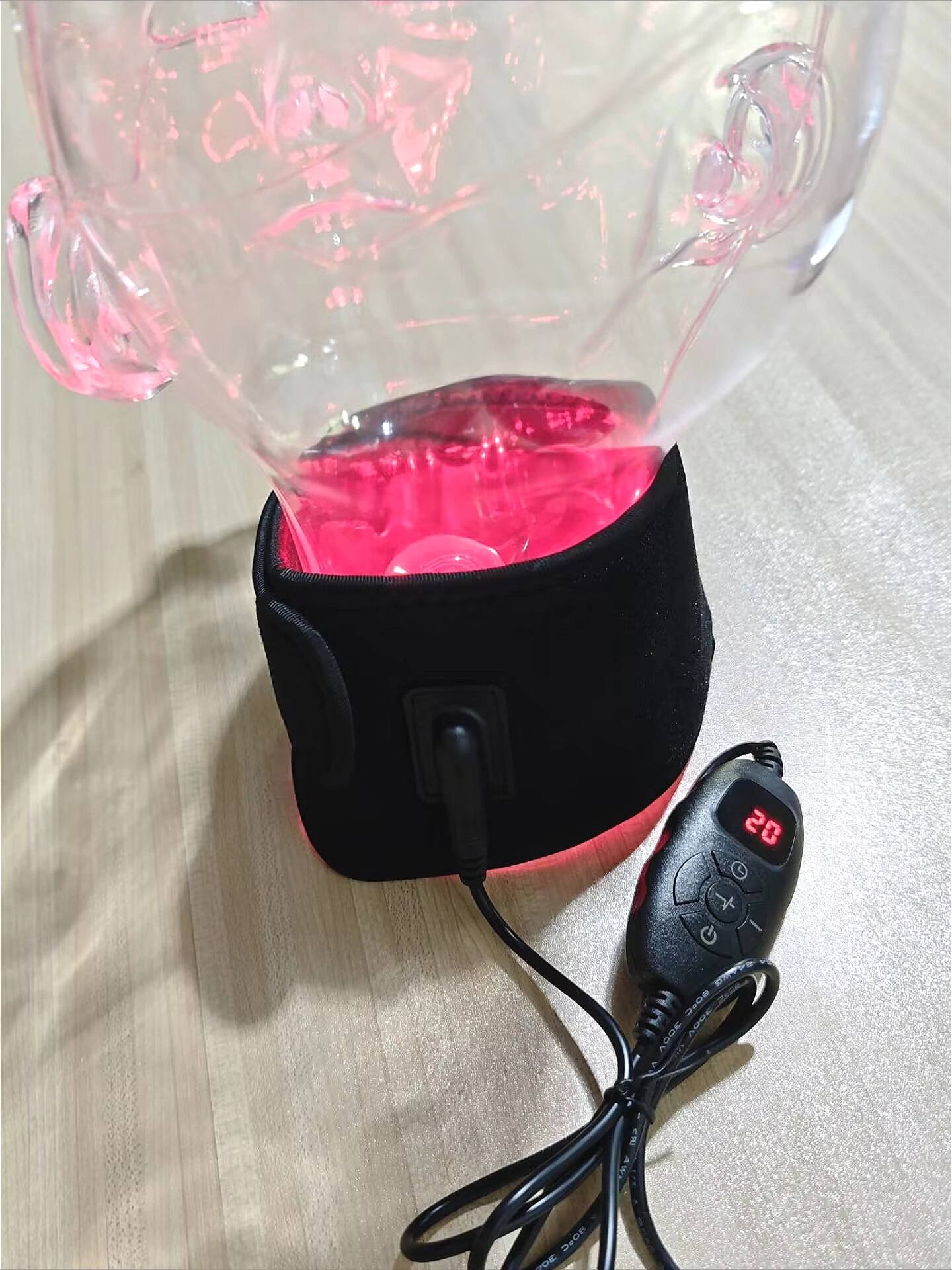 

Multifunctional LED Neck Wrap - 660nm Red & 850nm Infrared Light for Pain Management & Skin Tightening
