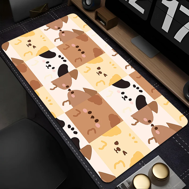 New Mouse Pad Mini PC Desk Mat Non-Slip Rubber Laptop Black Pattern Art Playmat For Office Gaming Accessories for Gamer Mousepad