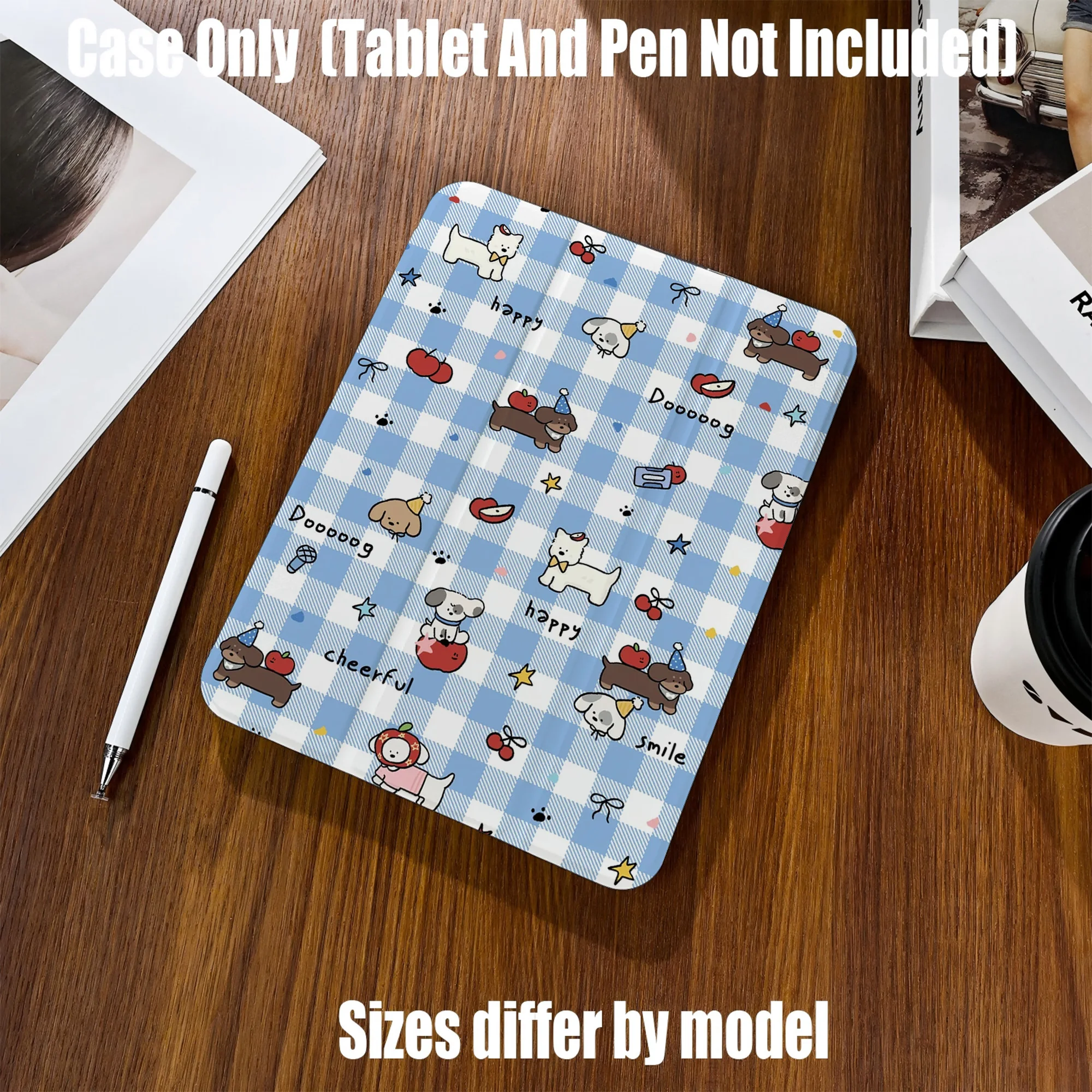 Premium TPU Tablet Case for Samsung and Apple All Models Slim Fit Protective Cover，Shockproof Lightweight Durable