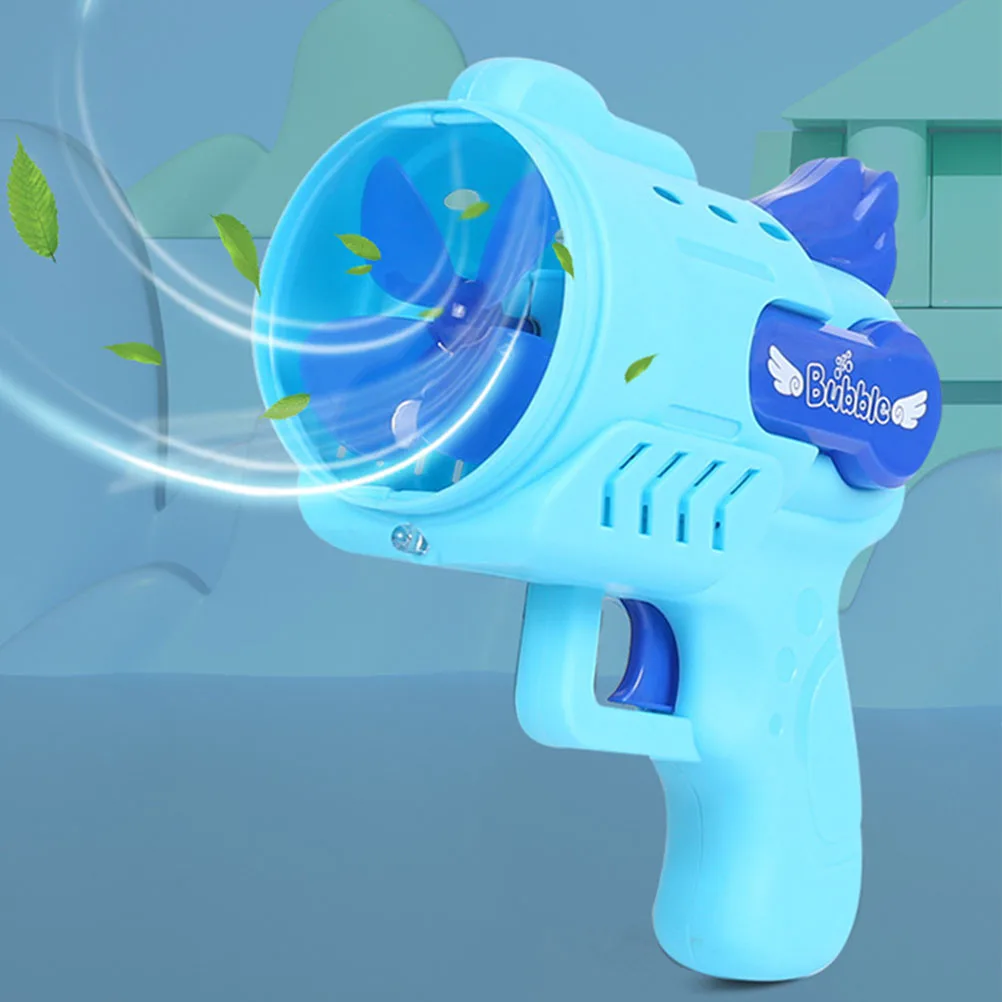 1 set 1 Set Kids Plaything Electric Blower Bubble Machine For Children Plastic Bubble Maker Bright Color Adorable Design