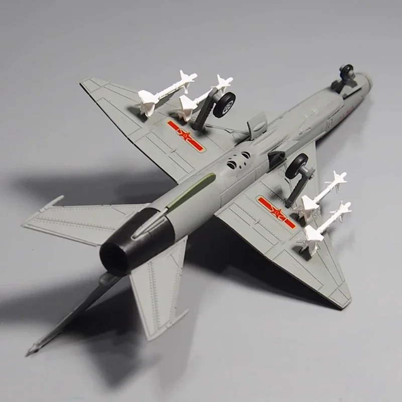 Diecast 1:72 Scale J-7G aircraft Alloy Finished Aircraft Simulation Model Toy Static Decoration Souvenir Gifts For Adult Boy