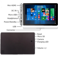 Hot Sales 10.1 INCH RAM 2GB DDR3+32GB RCA Windows 10 Dual Cameras Quad Core WIFI x5-8350 CPU 5000mAh Li-Poly Battery