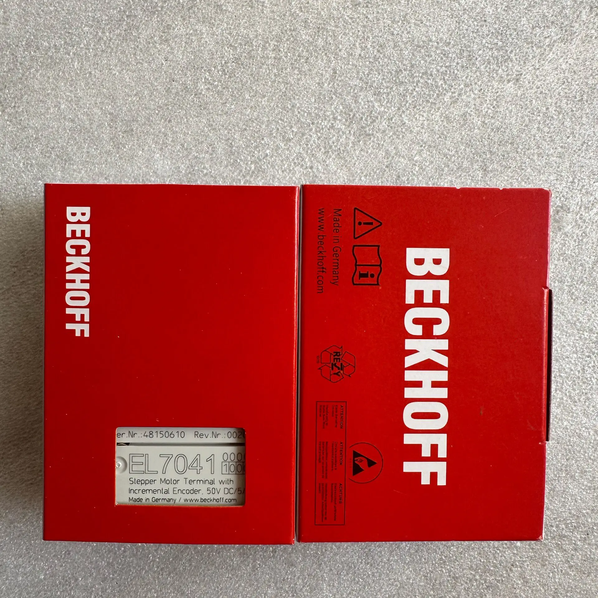 Beckhoff module EL7041-1000 brand new original genuine spot