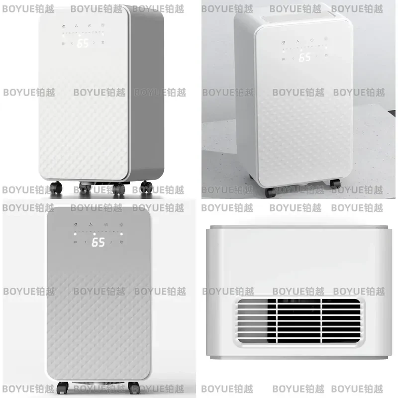 Smart WiFi Dehumidifier 10L 12L Daily Capacity Compact Compressor Air Dryer for Home Bedroom Basement Moisture Removal Quiet