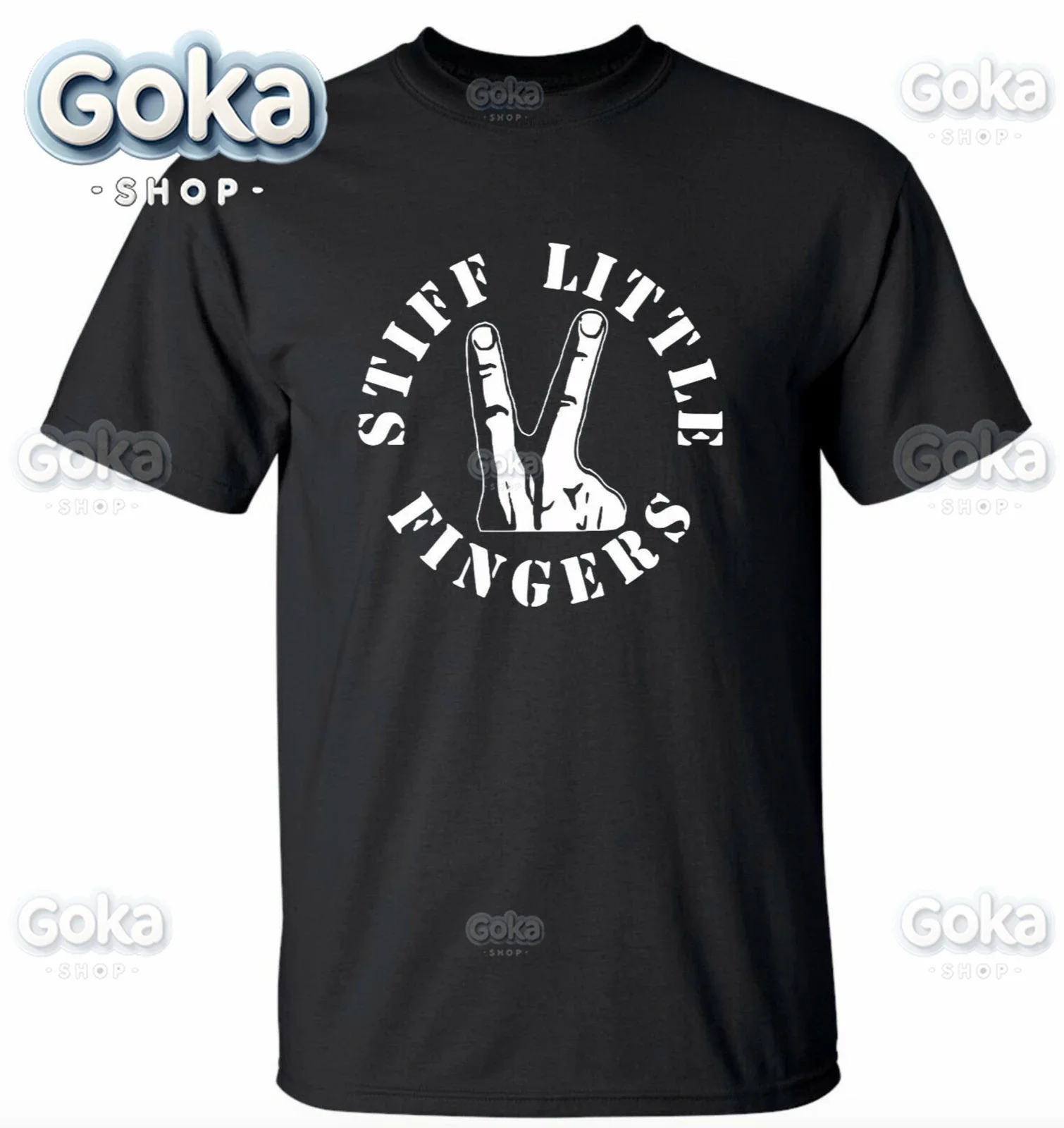 STIFF Little FINGERT Grafik-T-Shirts Herrenbekleidung Neue Tops & T-Shirts Baumwolle Damen