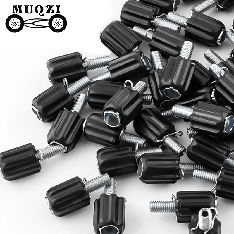 MUQZI 10pcs M5 Bicycle Shifter Lever Adjusting Screws for Mountain Road Bike Thumb Gear Shift Lever Adjust Bolt