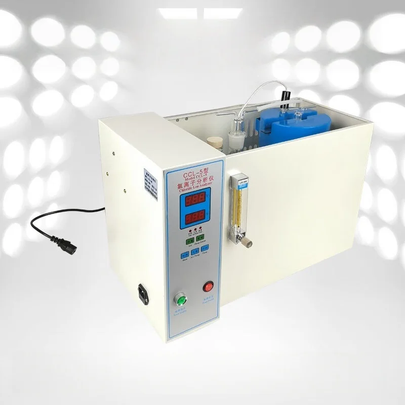 Petroleum Asphalt Testing Equipment Chloride Ion Tester Chloride Analyzer Rapid Chloride Ion Content Tester Lab Use CCL-5 1 Year