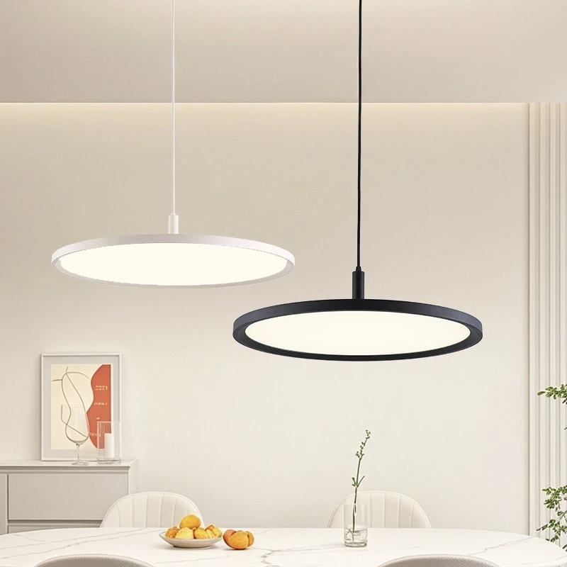 

Restaurant Pendant Light Modern and Simple LED Full Spectrum Eye Protection Light Round Table Restaurant Bedroom Hanging Light
