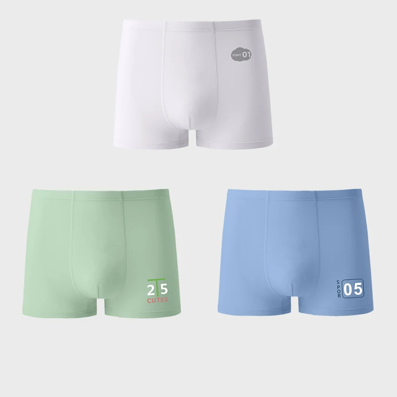 

Adolescent underwear, Modal antibacterial boxer shorts, student sports shorts 3PCS