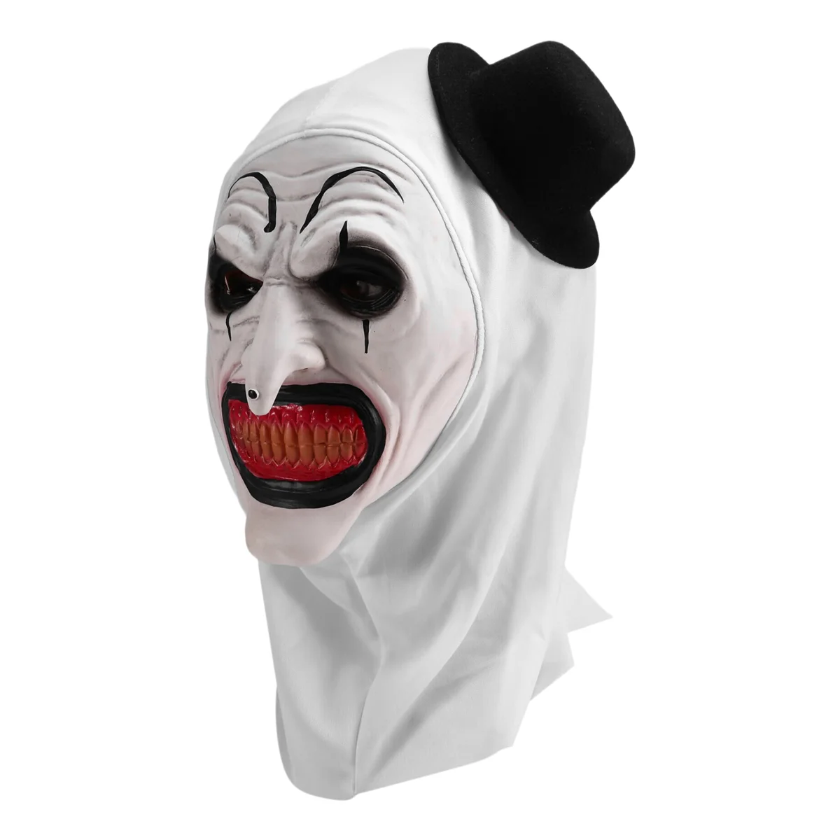 Halloween Cover Halloween Terriifier Masker Killer Clown Masker Eng Joker Kostuum Halloween Horror Griezelig Masker voor Volwassen Mannen Vrouwen