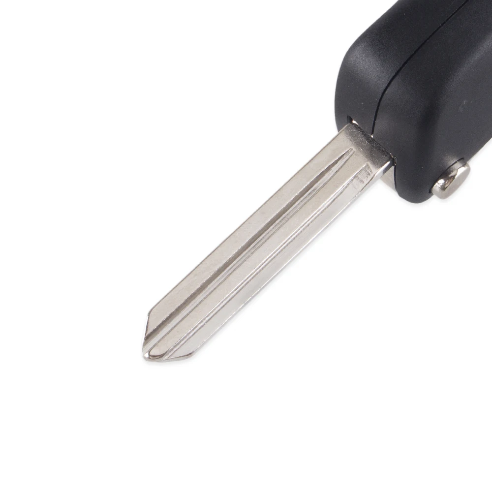 Keyyou para kia k2 k5 sorento sportage 2007 3 botão dobrável flip remoto caso chave do carro escudo lâmina esquerda