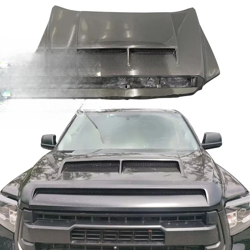 

Карбоновый капот для Tundra 2014-2019: Аксессуары для улучшения теплоотвода, элементы обвеса