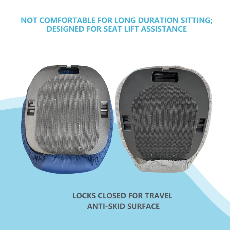 New Portable Elderly Standing Aid Cushion Seat Foldable Height Adjustable Lift Chair