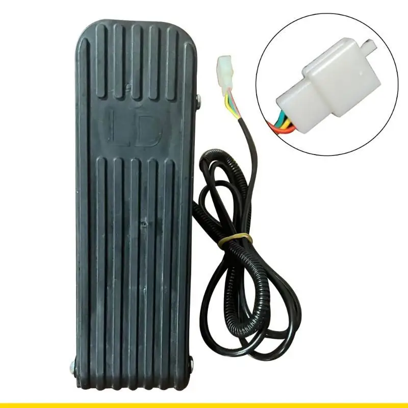 SZCH Upgraded ATV Foot Pedal Electric Motorcycles Foot Brake Pedal Black Plastic ATV Foot Accelerator Throttle Speed Control
