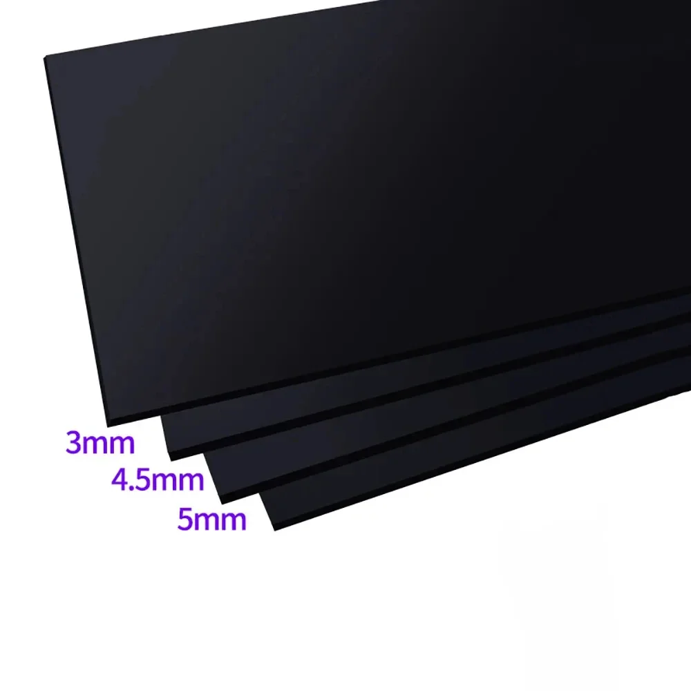 3/5Pcs 200X300mm Black/White Chevron Board PVC Sheet Thickness 1/2/3/5/7mm Architectural Model Handmade High Density Foam Board