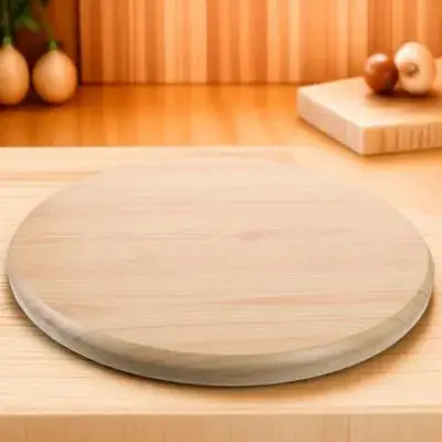 Wood Grain Stool Surface Practical Replacement Round Seat Cushions for Stools Chair Part Wooden