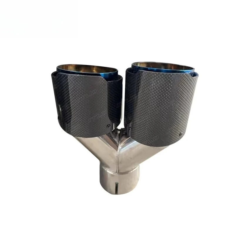 Factory Hot Sell Universal Carbon Fiber Exhaust Tip for Exhaust Muffler Stainless Steel for All Car Models