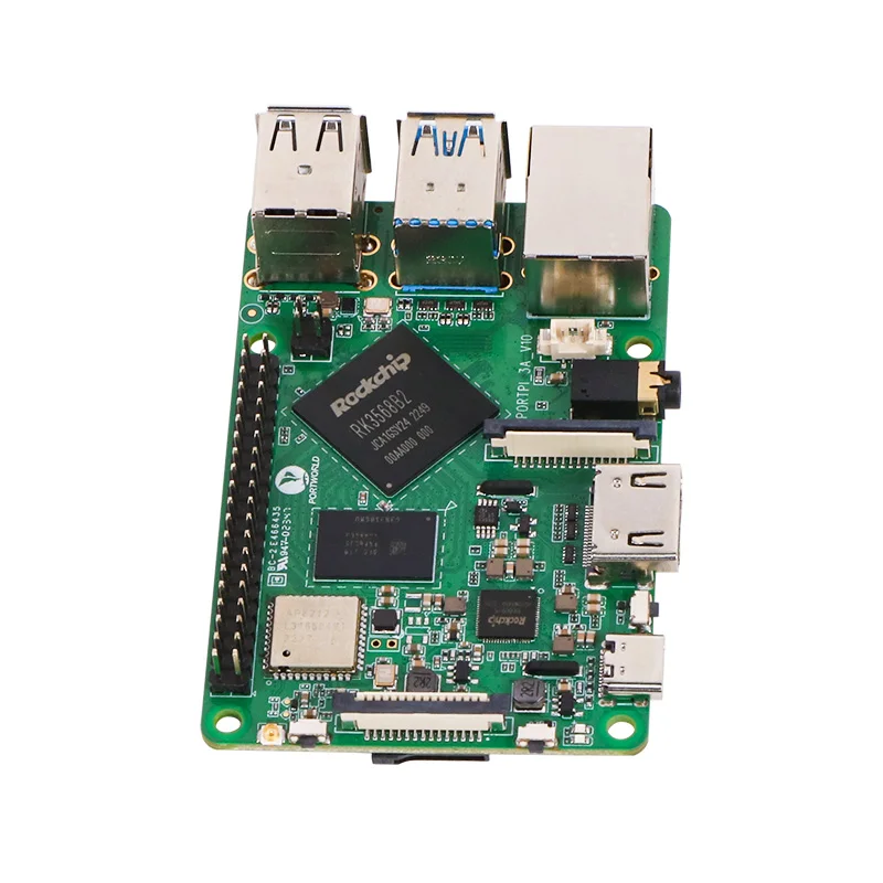 Electronic PortPi Rockchip RK3568 Quad-core Support Ubuntu Linux and Android Computer Pi Beyond Raspberry Pi Development Board