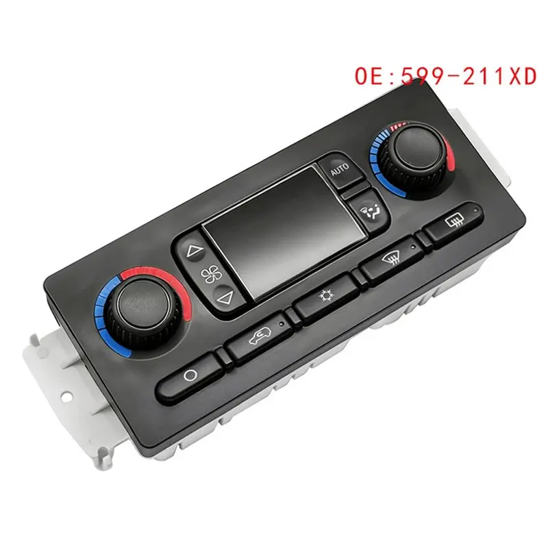 Módulo de control de clima para calefacción y aire acondicionado de automóvil para GMC Cadillac Oldsmobile Hummer - Números de pieza 599-211XD 15202077 15195568