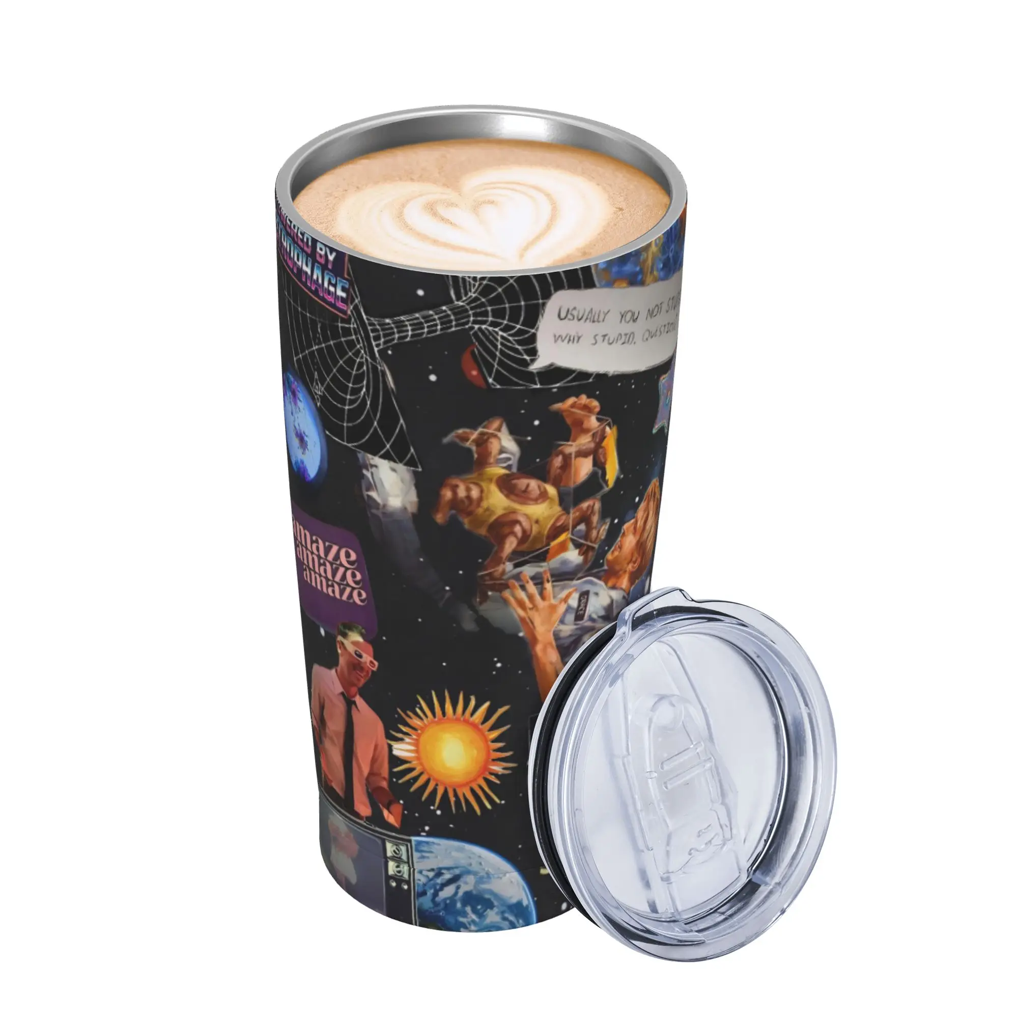 Project Hail Mary Movie 2026 Insulated Tumbler with Lid  Stainless Steel Thermal Mug Double Wall Car Bottle Cup 20oz