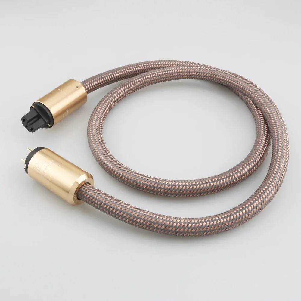 Hi-End HIFI AC Mains Cord Schuko Power Cable