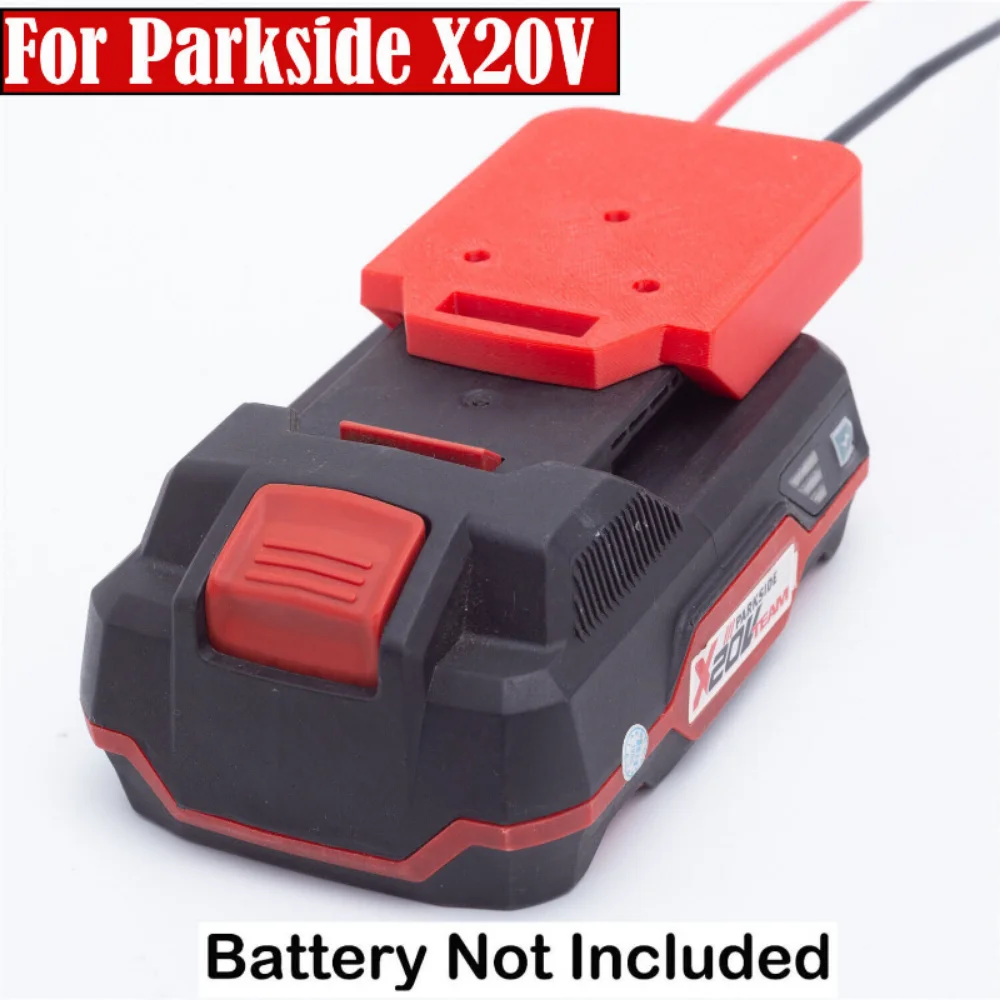 Power Wheels Adapter for Lidl Parkside X20V Team Lithium-ion Battery Connector 12AWG 14AWG DIY adapter