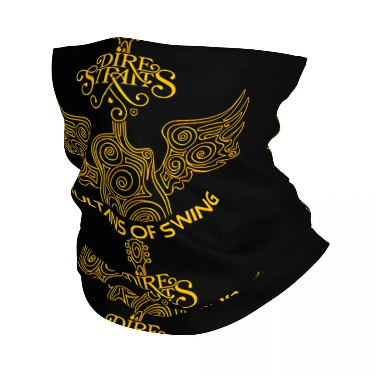 

Brothers In Arms Guitar Motocross Bandana Neck Gaiter Printed Dire Straits Wrap Scarf Running Unisex Adult Washable