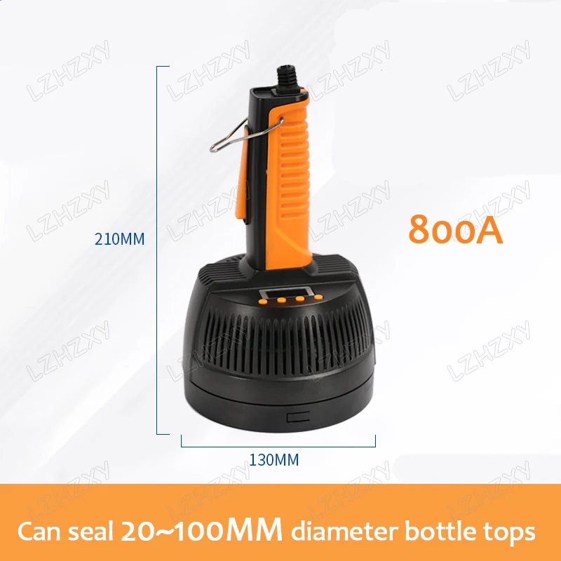 

Handheld Induction Sealer Portable Electromagnetic Bottle Sealing Machine Aluminum Foil Lid Plastic Vial 20-100mm/20-130mm