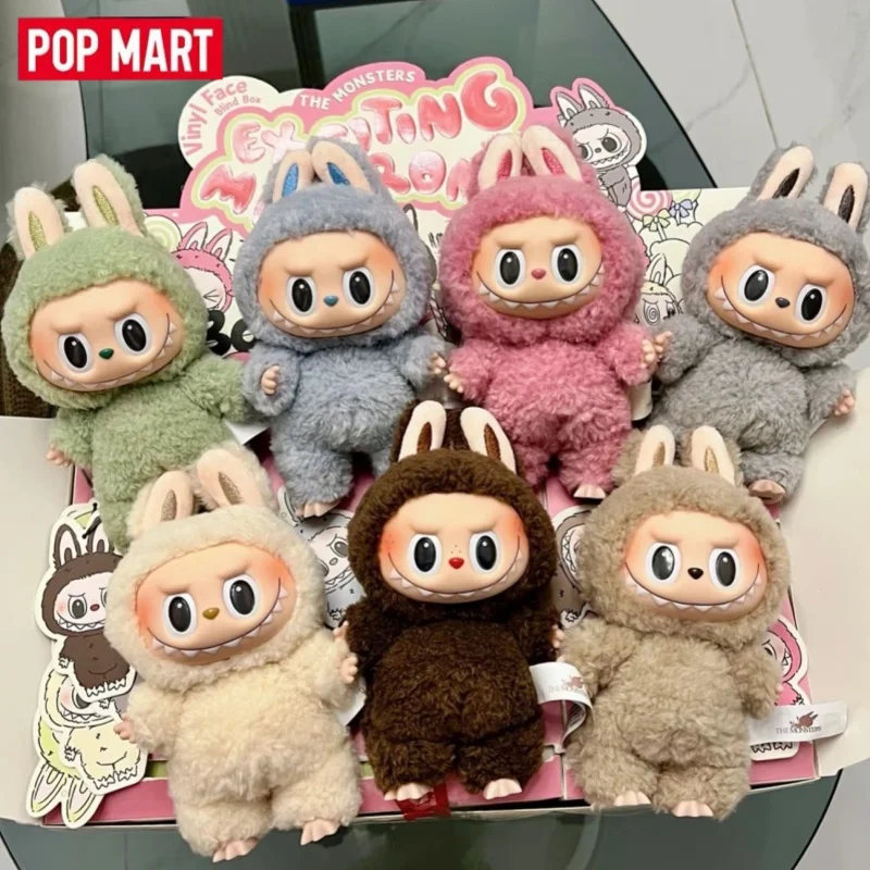 

POPMART Original Labubu Doll Tasty Macarons Blind Box Vinyl Collectible Figure Cute Pendant Toy Gift Trendy Random Monsters Toy