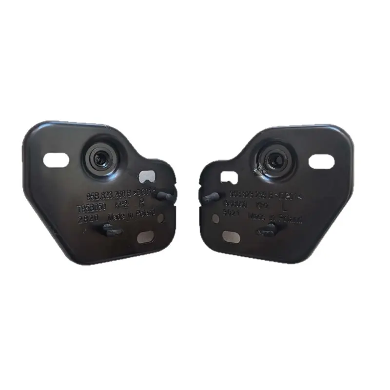 For 918 Spyder Macan 2014-2018 Hood Latch Left Right Hinges Cover Plate Hood Bolts 95B823259A 95B823260A-T61C