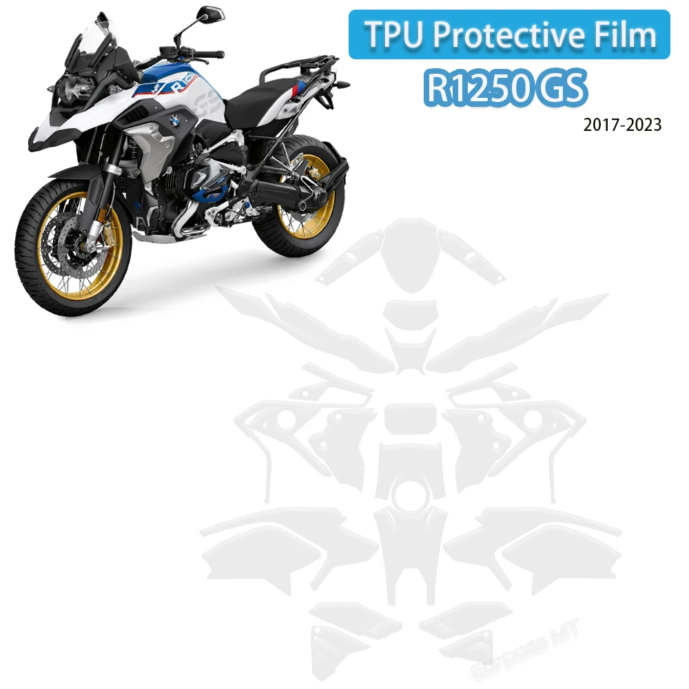 

Paint Protection For BMW R1250GS TPU PPF Tank Fairing Paint Protective Film R 1250 GS Protect Motorcycle bodykit Sticker