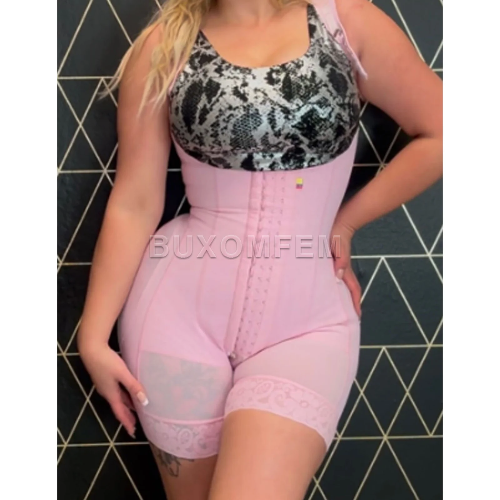 

Push Up Tummy Control Underwear Girdles Sexy Fajas Colombianas Bodysuits Slimming Body Shaper Modeling Post Surgery Shapewear