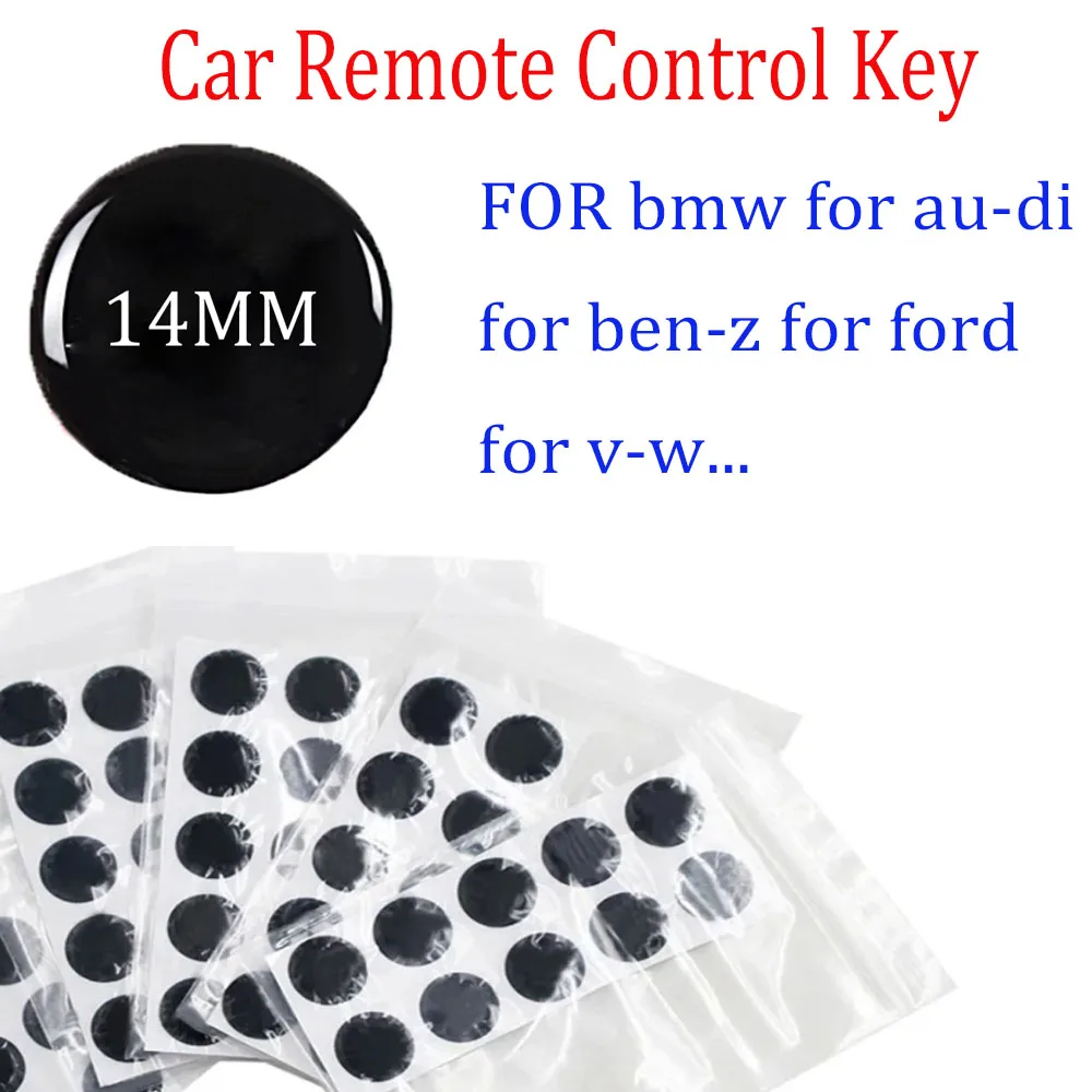 

14MM Car Remote Control Key Car Remote Control Crystal E-poxy for KEYDIY KD for XHORSE for VVDI Remote Control for BM-W Ni-ssan