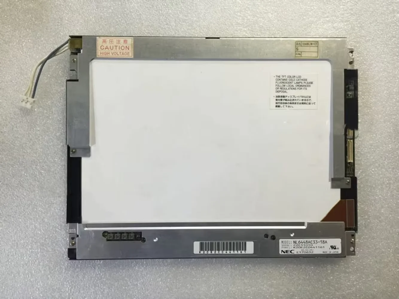 

Original 10.4-inch NL6448AC33-18 NL6448AC33-18A LCD display screen