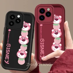 Case For Huawei Nova y61 nova y91 Cute cartoon bear phone case with silicone TPU soft case anti drop and shockproof phone camera