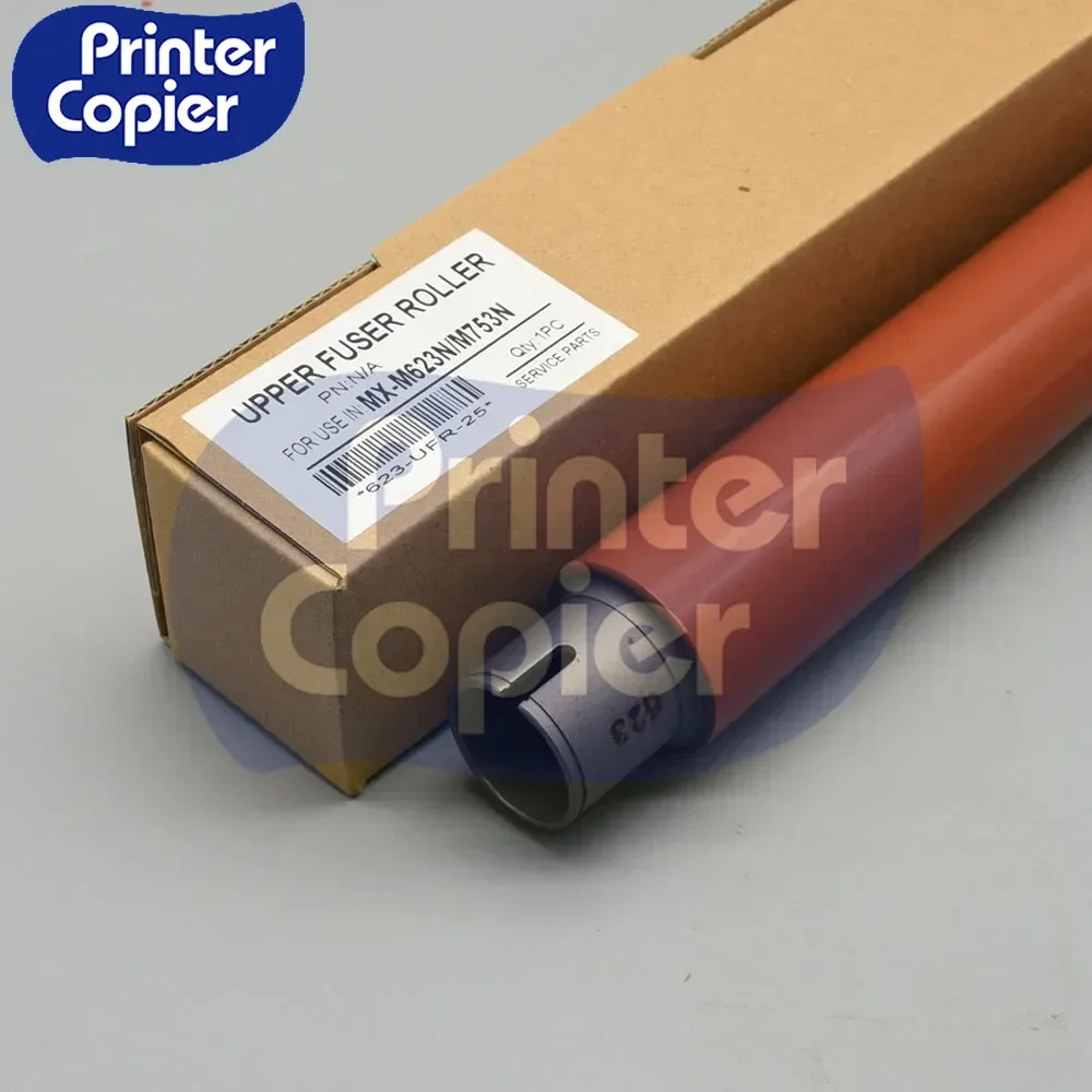 1PC Upper Fuser Roller support for Sharp MX-M623N MX-M753N MX-M623U MX-M753U MX M623 M753 623 753 NROLT1850FCZ1 NROLT1850FCZZ