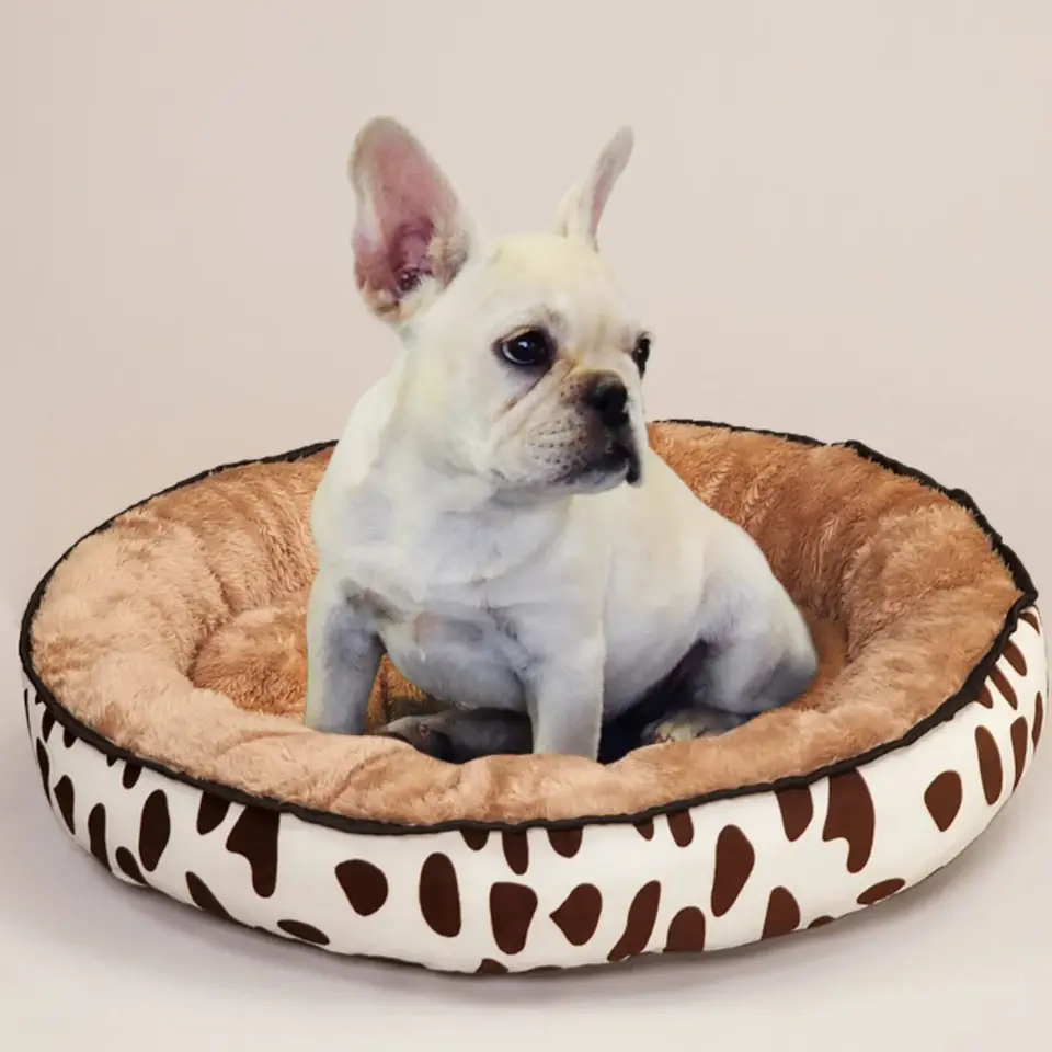 Cama para perros pequeños y medianos, cojín de doble cara, cesta de algodón suave, cama lavable para casa cálida, accesorios para perros, suministros para mascotas