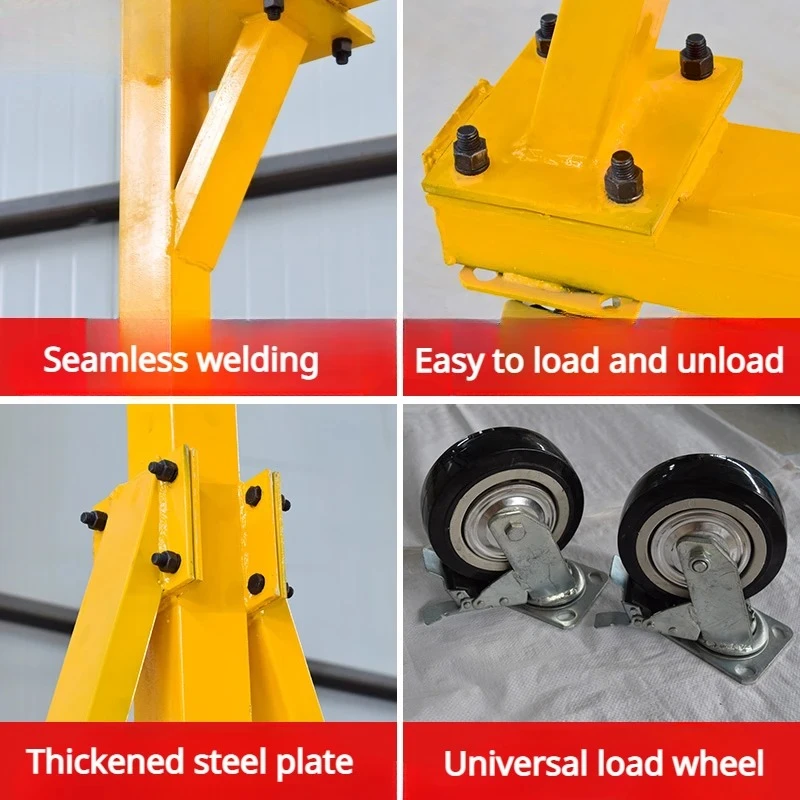 Gantry crane lifting and lifting movable electric simple I beam hanger crane 3 tons 5 tons small gantry crane