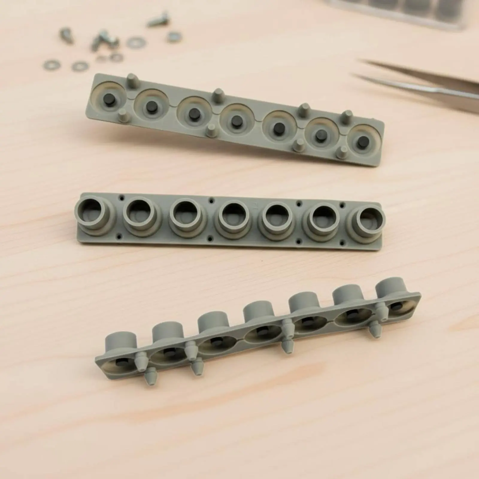 Conductive Rubber Contact Strip Replacement Part Electronic Piano Key Contact Strip Instrument Accessory for Musicians