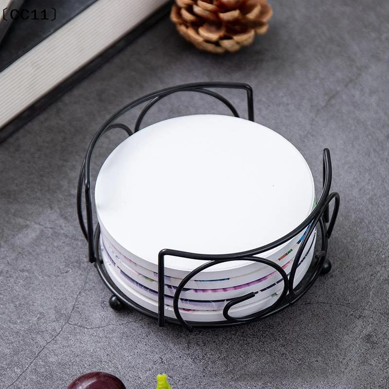 Coaster Holder Mat Storage Rack Table Mat Holder Tea Coffee Mug Placemat Storage Organizer Table Kitchen Accessories〔CC11〕