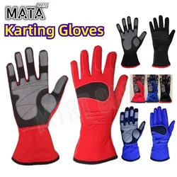 Karting Gloves Outdoor Motorcross Racing Gloves Breathable Silicone Non-Slip Men Women Go Kart Racing Gloves Guantes Moto